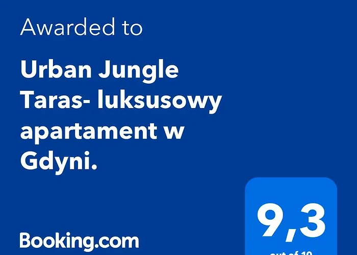 Apartament Urban Jungle Taras- Luksusowy W Gdyni. *